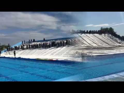 Skidanje zimskog balona