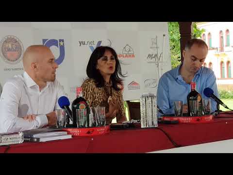 Michell Rohmann i Snježana Mitrović na press konferenciji