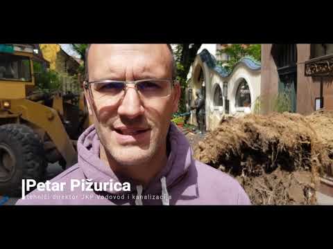 Petar Pižurica o intervenciji na kanalizaciji