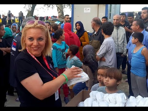 Iftar za migrante u prihvatnom centru Subotica