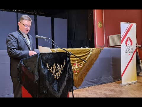 Josip Štefković o Katoličkom društvu Ivan Antunović