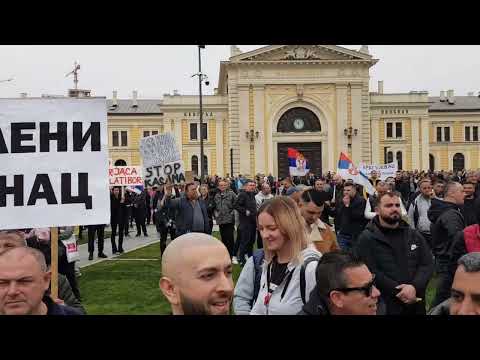 Kako je bilo u Beogradu na prostestu