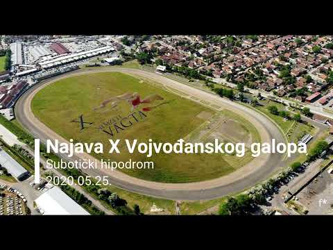 Bunford Tivadar najava X Vojvođanskog galopa na srpskom